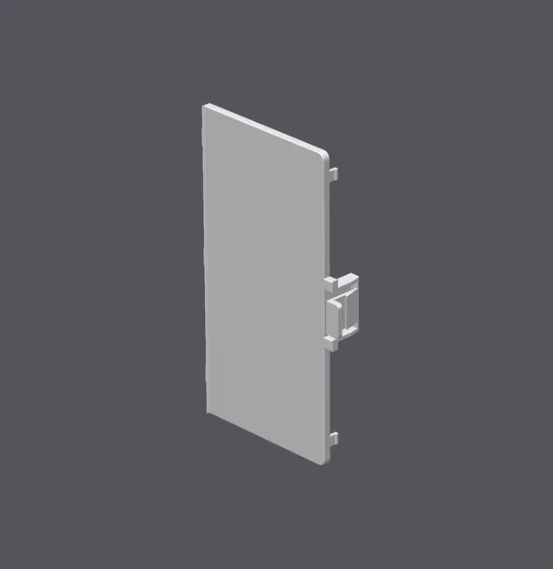 Nắp đậy ngăn pin cho tay điều khiển FrSky X18 - Image 1