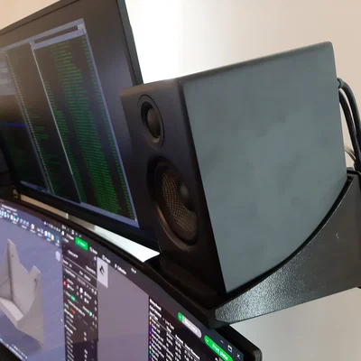 Giá treo Vesa cho loa AudioEngine A2+ (đã tinh chỉnh cho miếng lót silicon)