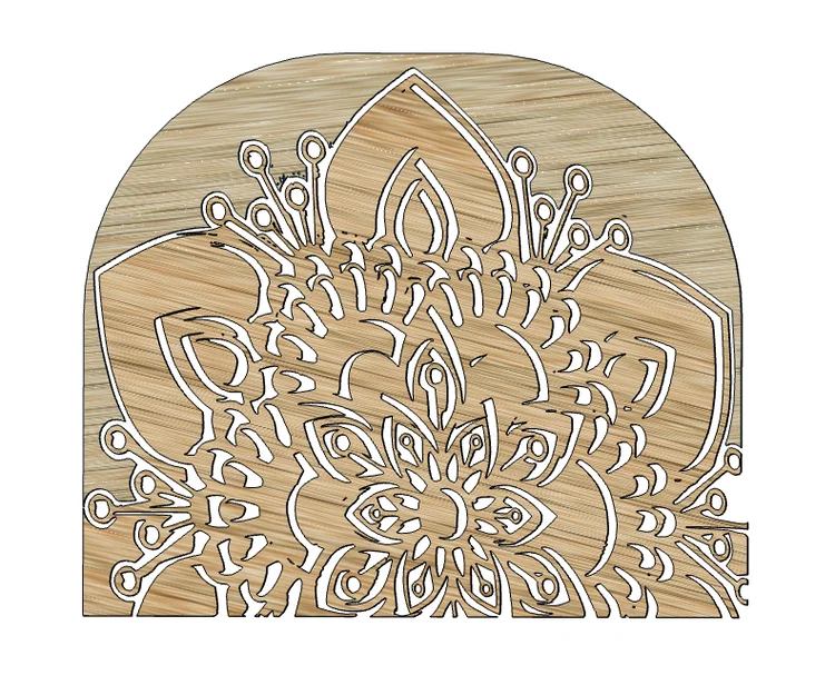 Mẫu trang trí Mandala nghệ thuật ARTE&DISIGN GT234 - Image 1