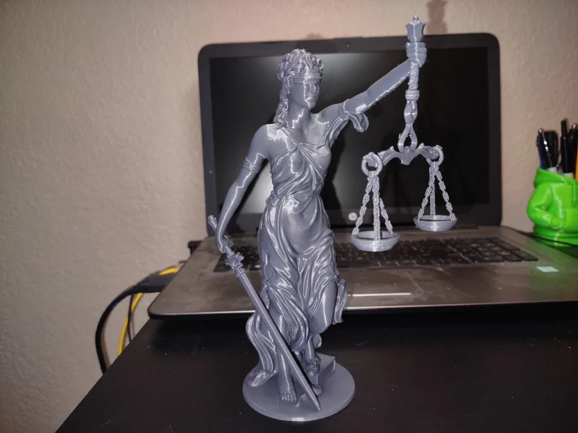 Lady Justice Remix - Bản cải tiến in FDM dễ dàng V2 - Image 1