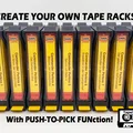 TapeStack RACK - Kệ đựng băng cassette với tính năng PUSH-TO-PICK thú vị - Thumbnail 2