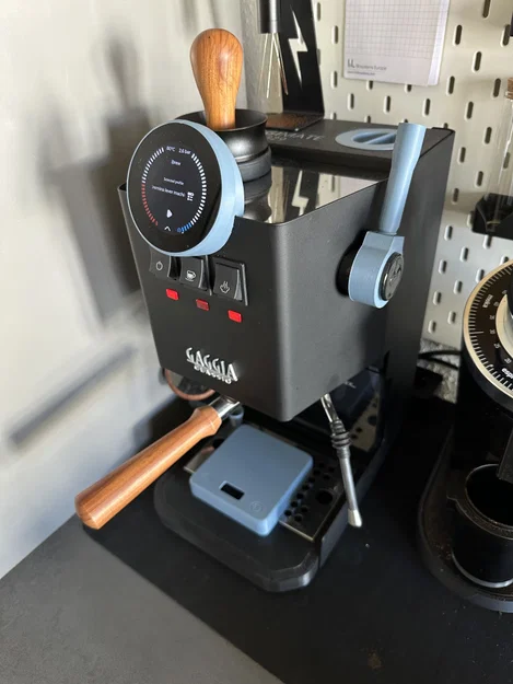 Vỏ và đế gắn màn hình tròn Waveshare 2.1" cho Gaggia Classic E24 và GaggiMate - Image 1