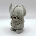 Mô hình Viking Skull Gnome độc đáo - Thumbnail 3