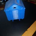 Mô hình ống heo tiết kiệm hình ngôi nhà gỗ (Piggy bank - wood house) - Thumbnail 2