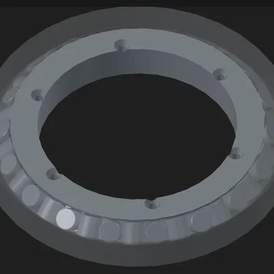 Mô hình vòng bi 16014 (Bearing 16014) in 3D chất lượng cao