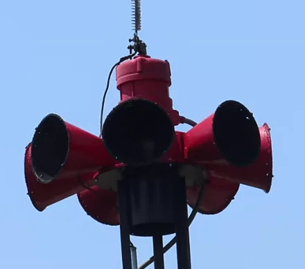 Mô hình 3D Còi báo động cổ điển độc đáo (Siren) - Image 1
