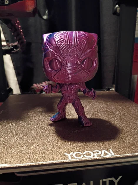Mô hình 3D Black Panther phong cách Funko Pop đẹp mắt - Image 1