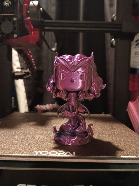 Mô hình Scarlet Witch phong cách Funko Pop ấn tượng cho dân in 3D - Image 1
