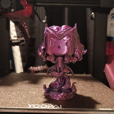 Mô hình Scarlet Witch phong cách Funko Pop ấn tượng cho dân in 3D