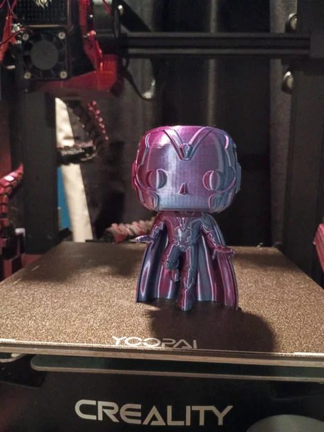 Mô hình Vision phong cách Funko Pop 3D cực chất cho fan Marvel - Image 1