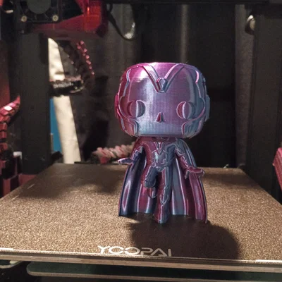 Mô hình Vision phong cách Funko Pop 3D cực chất cho fan Marvel