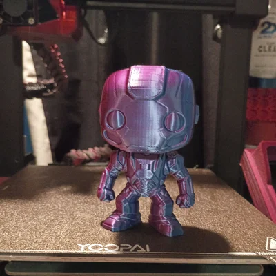 Mô hình in 3D War Machine phong cách Funko Pop độc đáo