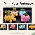 Chậu cây cảnh in 3D họa tiết vân gỗ tinh tế trang trí nhà cửa - Thumbnail 19
