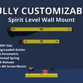 Giá treo thước thủy (Spirit Level holder) tùy chỉnh linh hoạt - Thumbnail 1