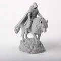 Tượng Điêu Khắc Chiến Binh Cưỡi Sói (Wolf Rider Guardian) - Thumbnail 2