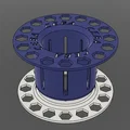CEBA - Bộ chuyển đổi lõi cuộn nhựa 75mm sang 55mm cho hệ thống in đa màu - Thumbnail 1