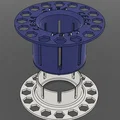 CEBA - Bộ chuyển đổi lõi cuộn nhựa 75mm sang 55mm cho hệ thống in đa màu - Thumbnail 2