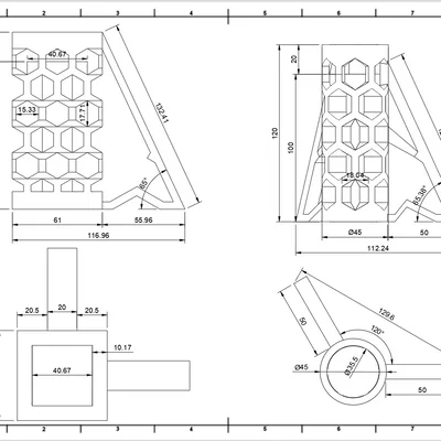 Bộ đôn kê chân nội thất (Furniture Riser)
