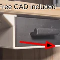 Ngăn kéo dưới bàn - Tùy chỉnh kích thước bằng CAD miễn phí - Thumbnail 1