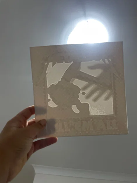 Tranh Lithophane in 3D bìa album Metallica Kill 'Em All độc đáo - Image 1
