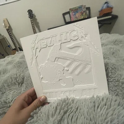 Tranh Lithophane in 3D bìa album Metallica Kill 'Em All độc đáo