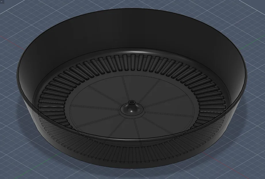 Đĩa lót chậu cây cỡ lớn v4 (parametric) - Image 7