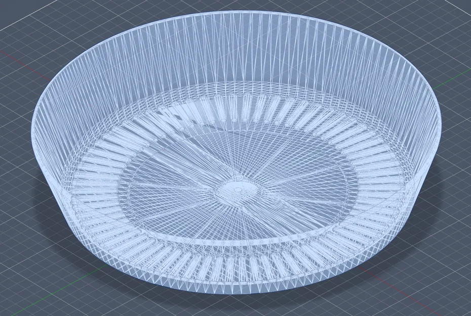 Đĩa lót chậu cây cỡ lớn v4 (parametric) - Image 8