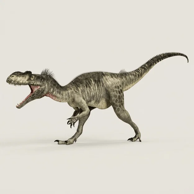Mô hình khủng long Megalosaurus in 3D nghệ thuật cực chất - Image 1