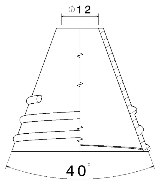 Đầu bắt bông kem kèm vòng vặn V2 - Image 5
