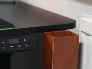 Thùng rác mini gắn cạnh bàn V2: Giải pháp giữ góc làm việc gọn gàng - Image 1