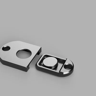 Keychain Toggle Clip: Móc khóa tháo lắp nhanh tiện lợi