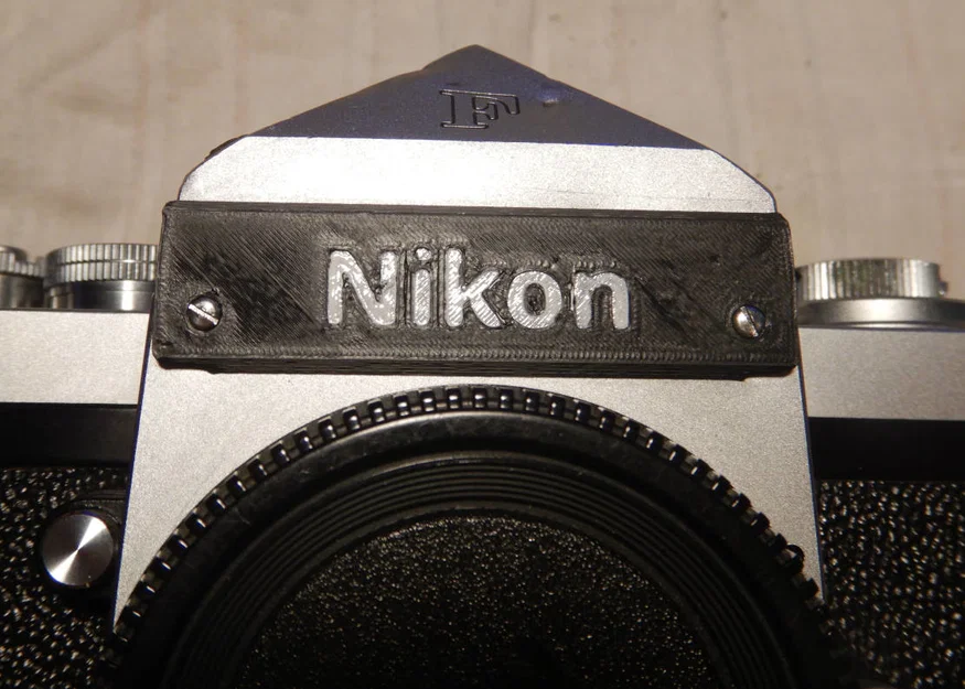 Bảng tên (Name Plate) cho máy ảnh Nikon F - Image 1