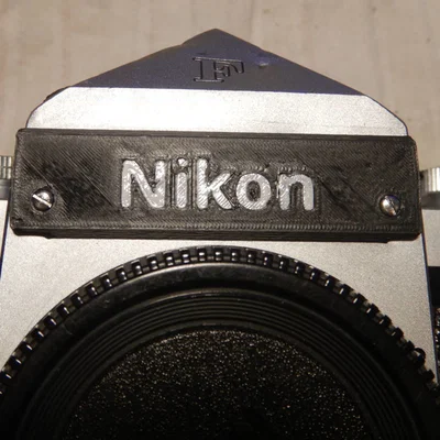 Bảng tên (Name Plate) cho máy ảnh Nikon F
