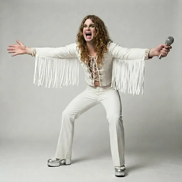 Mô hình in 3D huyền thoại nhạc Rock Ozzy Osbourne (Black Sabbath) - Image 1