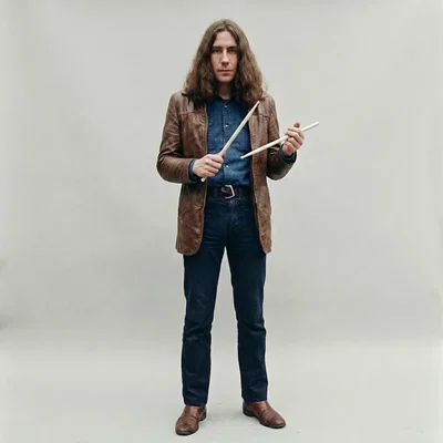 Mô hình 3D Bill Ward - Tay trống huyền thoại của Black Sabbath