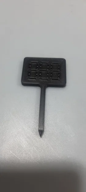 Bảng tên cắm chậu cây bo góc tiện dụng in 3D - Image 1