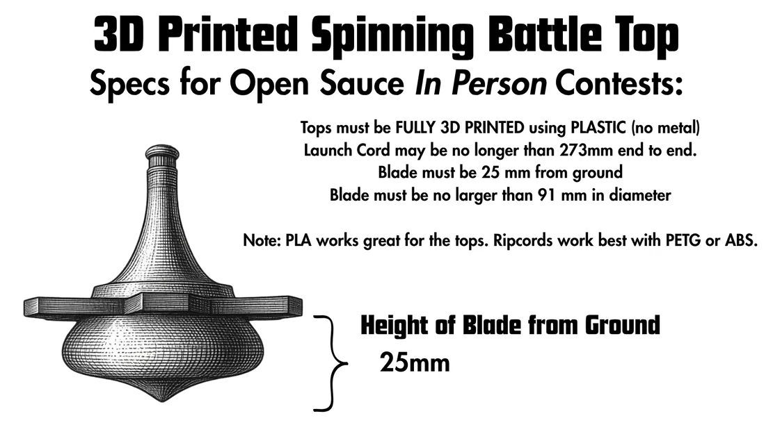 Con quay chiến đấu in 3D (3D Printed Spinning Battle Tops) - Image 2