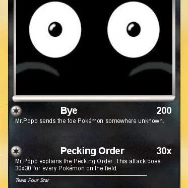 Thẻ bài meme Mr. Popo