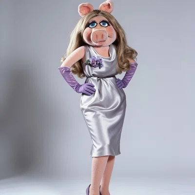 Mô hình 3D Miss Piggy (The Muppet Show 1976-1981) in ấn chất lượng