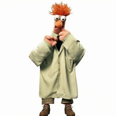 Mô hình 3D Beaker từ The Muppet Show (1976-1981) - In 3D chất lượng