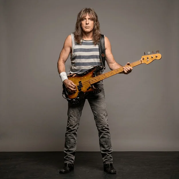 Mô hình 3D Cliff Williams ban nhạc AC/DC ấn tượng cho người hâm mộ - Image 1