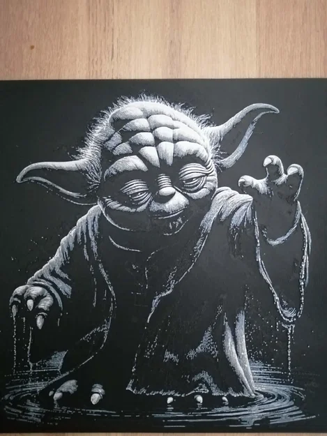 Mô hình Hueforge Maitre Yoda - Image 1