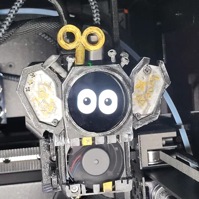 Core One Monkey Head with screen - Đầu khỉ robot tích hợp màn hình cho Prusa