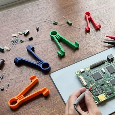 Kẹp giữ que đo đồng hồ vạn năng (Multimeter Tweezers)