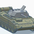 Mô hình xe tăng Crusader Mk III tương thích LEGO in 3D - Thumbnail 2