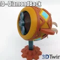 Mô hình quái vật rắn (Snake-like monster) - Thumbnail 2