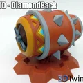 Mô hình quái vật rắn (Snake-like monster) - Thumbnail 6