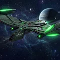Mô hình tàu chiến Sanctus của phe Romulan trong Fleet Command - Thumbnail 1