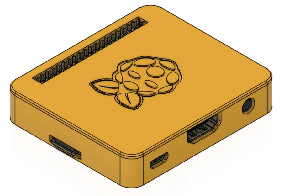 Vỏ máy Raspberry Pi 3A nhỏ gọn - Image 1