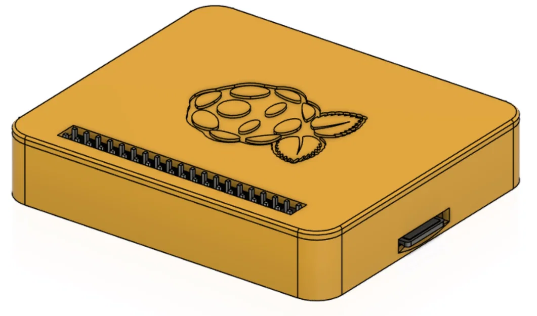 Vỏ máy Raspberry Pi 3A nhỏ gọn - Image 2